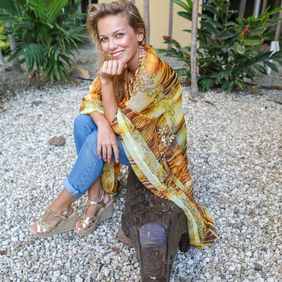 Yellow Two Piece Swim/Bodysuit Set - Picture 4 of 6